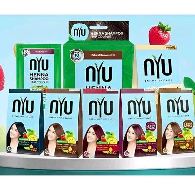 NYU CREME HAIR COLOR / Cat Rambut NYU - Nyu creme hair colour