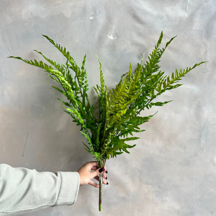 Daun Artificial | Oak Fern Bunch - Green