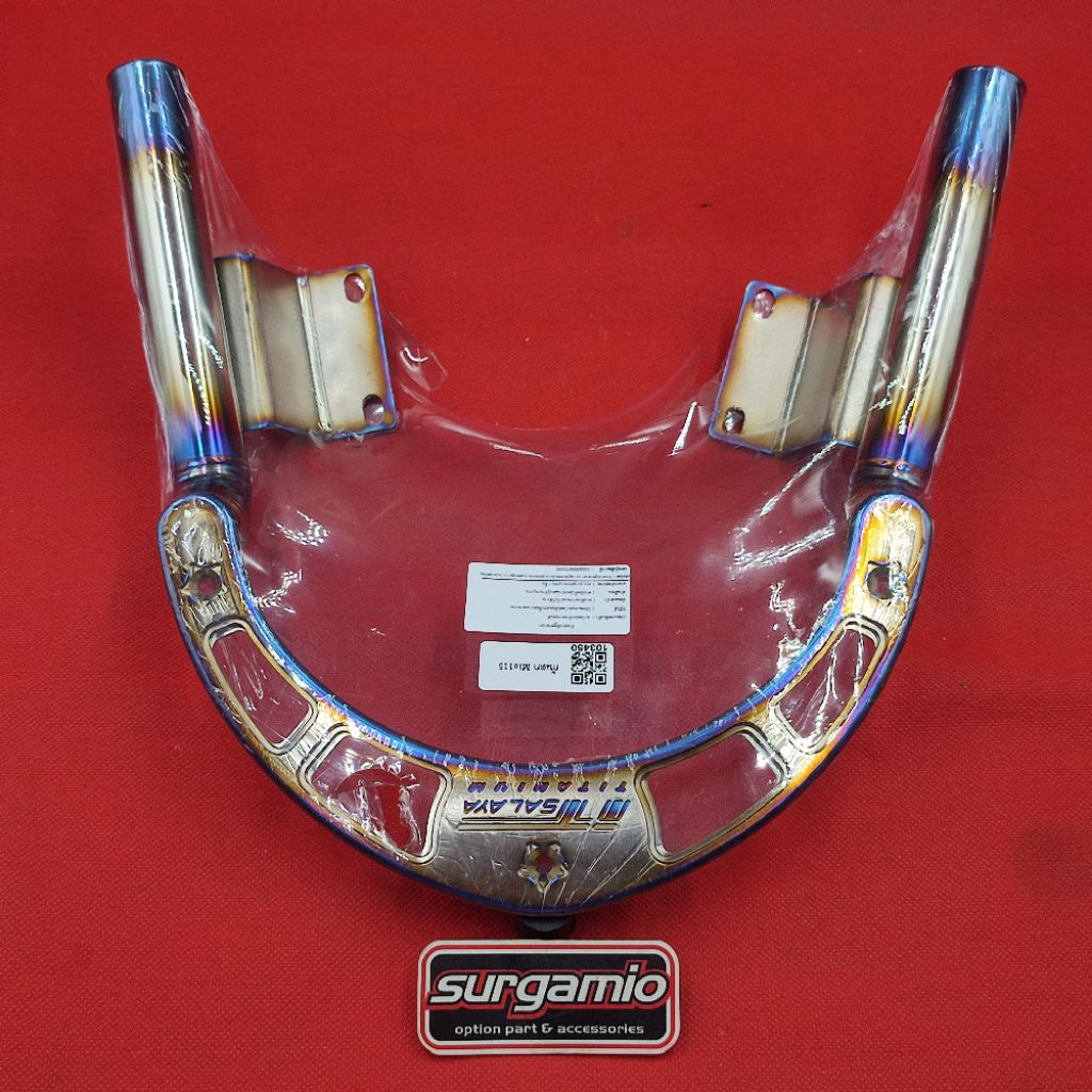Behel Mio Titanium Burn It Salaya Thailand