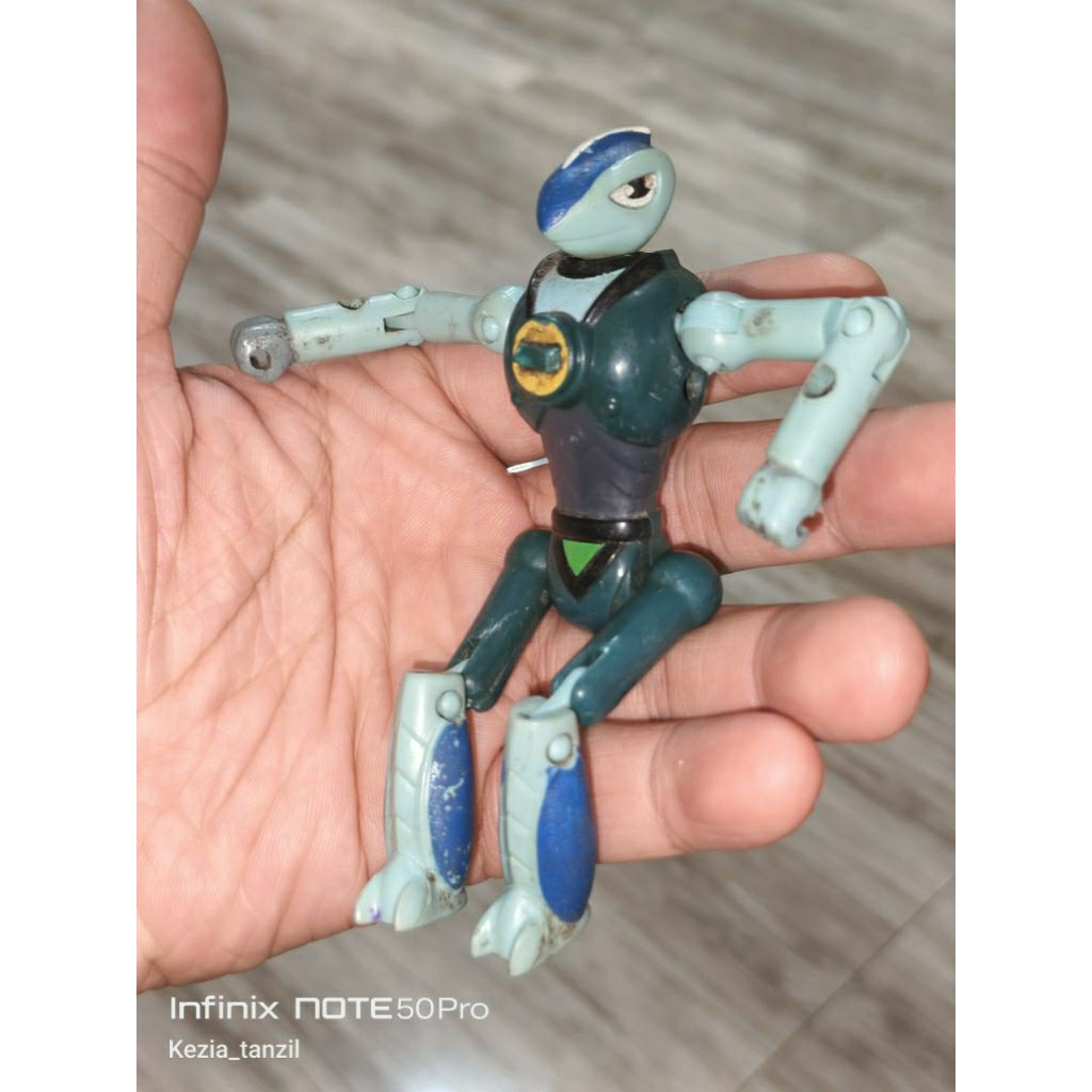 ACTION FIGURE FIGUR MONSTER DRAGON NAGA BIRU ORIGINAL BRAND ASLI LINGDONG LING DONG BEAST DRAGON WAR