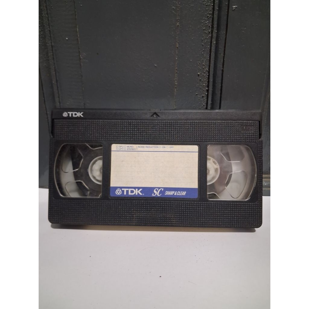 Kaset video SC TDK VHS preloved