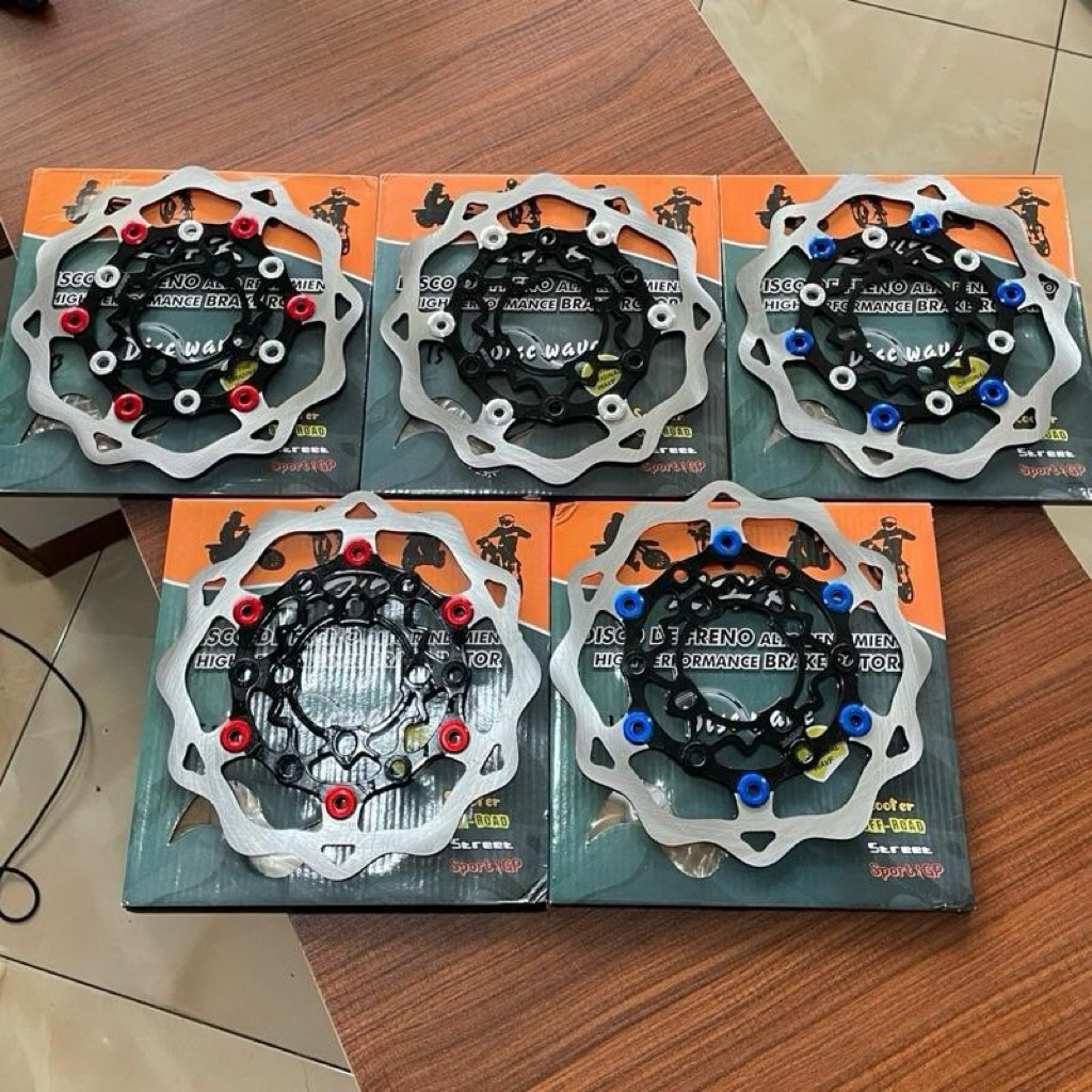 DISC PIRINGAN MODEL GALFER 220MM UNIVERSAL MOTOR MIO BEAT SCOOPY VARIO