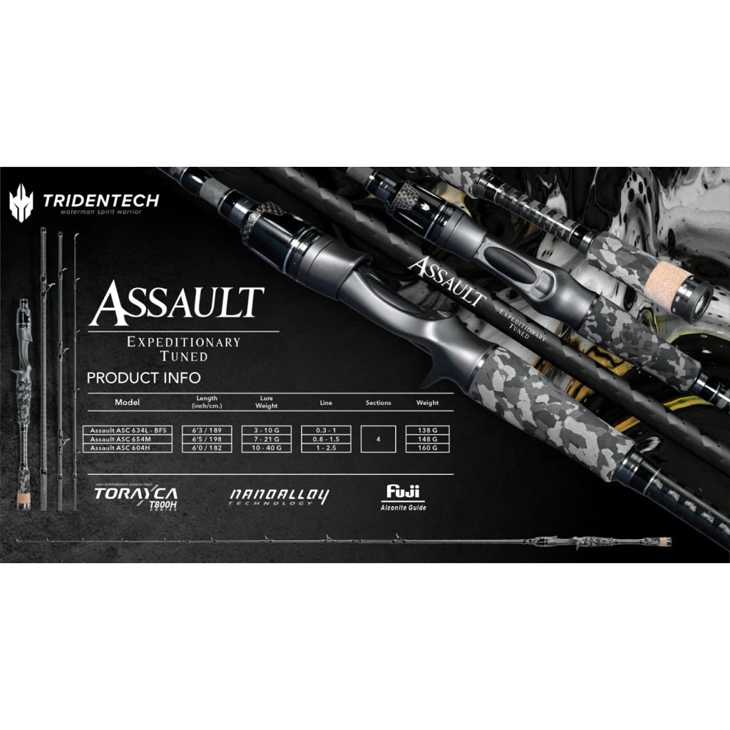JORAN BC TRAVEL ROD TRIDENTECH ASSAULT