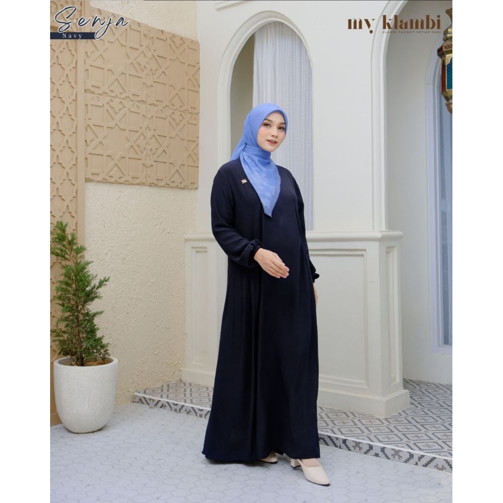 DRESS POLOS SENJA BY KLAMBY#READY