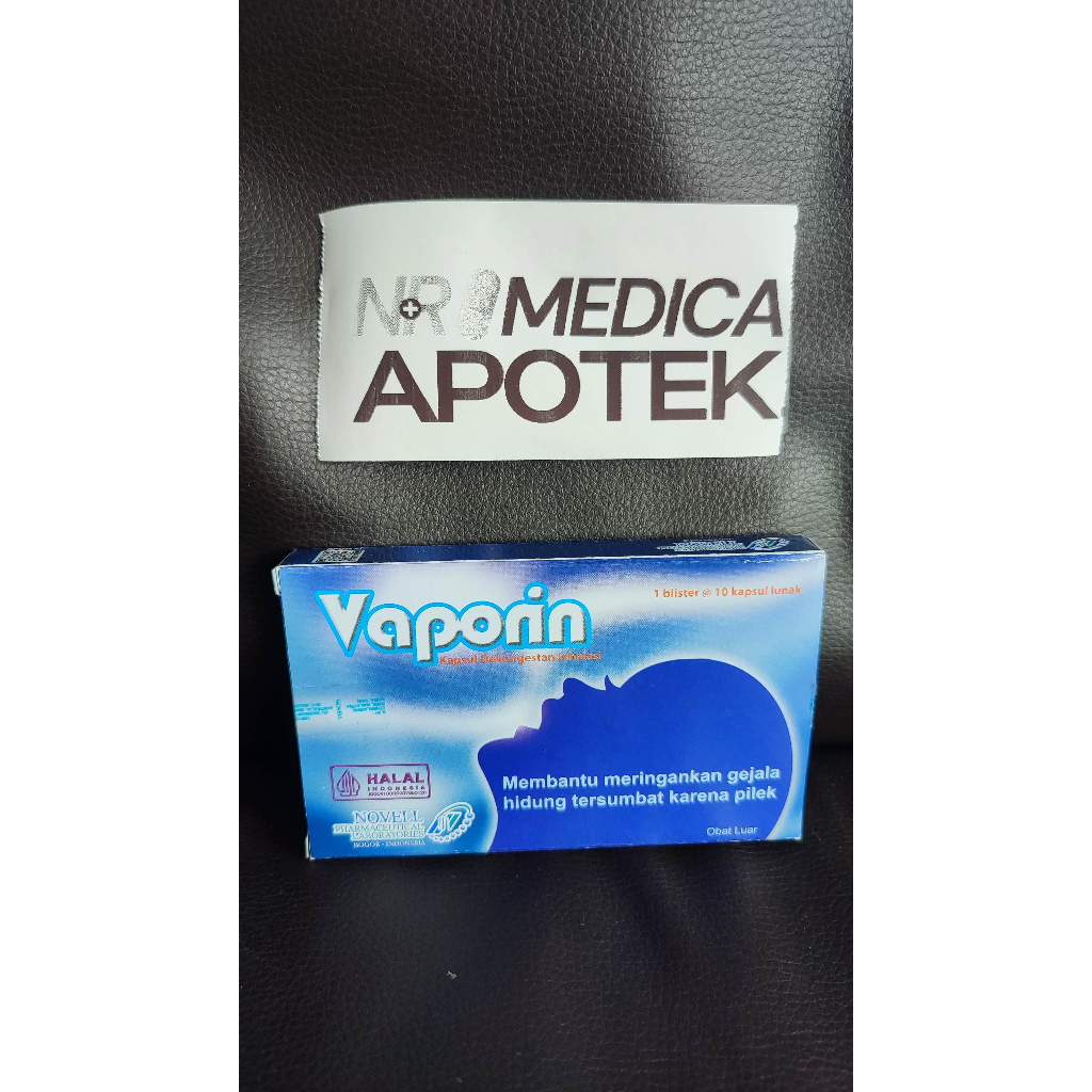 VAPORIN KAPSUL DEKONGESTAN INHALASI 10 KAPSUL LUNAK