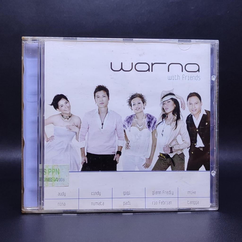 CD WARNA - WITH FRIENDS & CINTA ( CD ORIGINAL )
