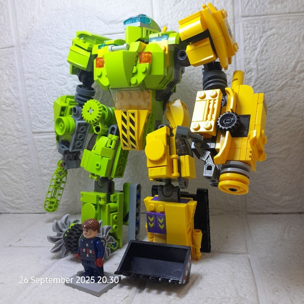 lego brick kw robot tranformens/lego robot/lego second