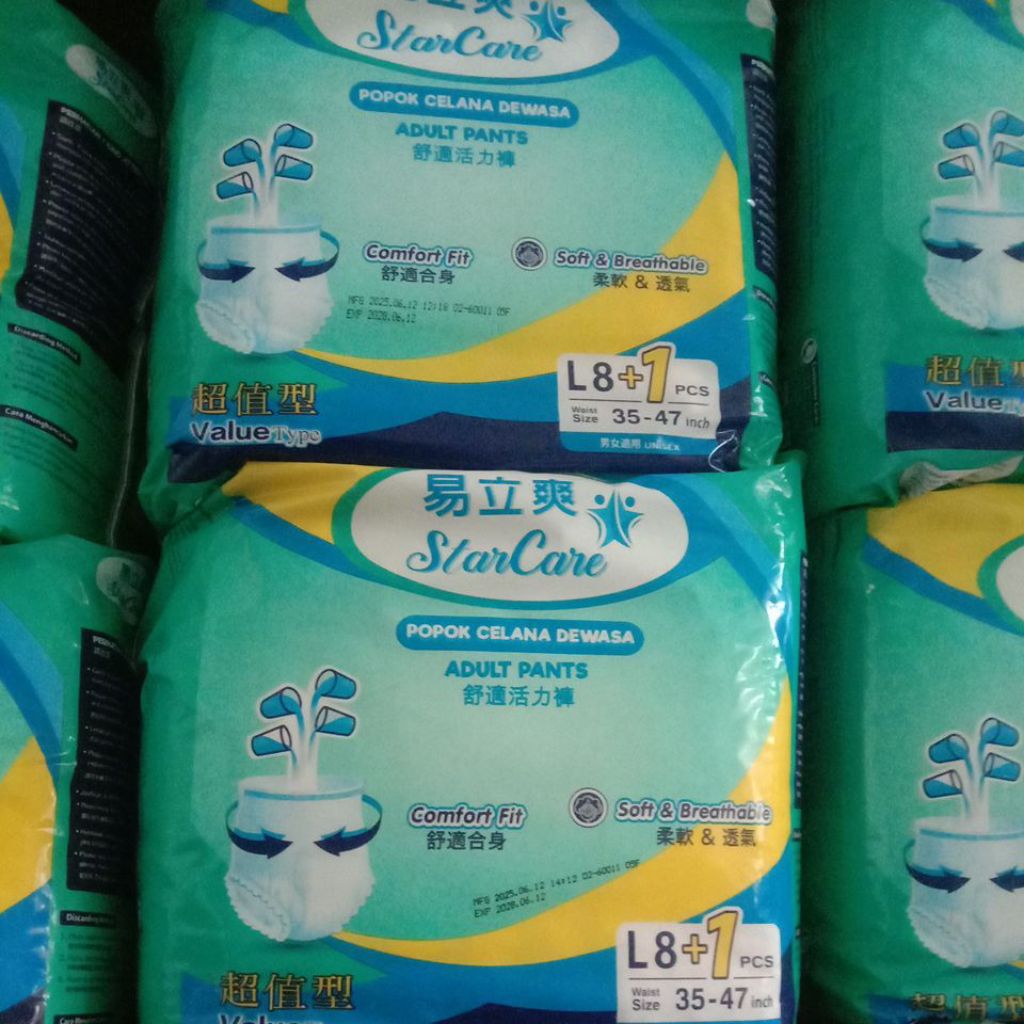 star care L 8 popok celana dewasa