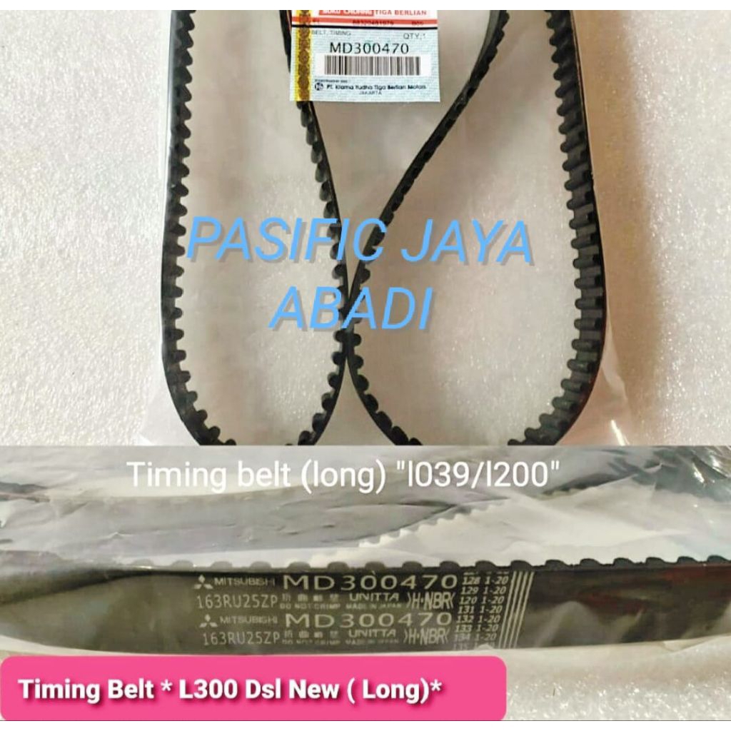 TIMING BELT SABUK TIMING BELT L300 DIESEL L039 2.5CC LONG PANJANG MD300470 ORIGINAL