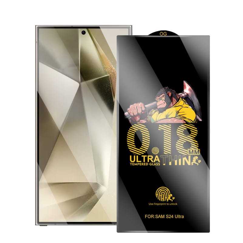 Premium Anti Gores Tempered Glass For Samsung S series Anti Gores Clear Ultra Thin 0.18mm Samsung Ga