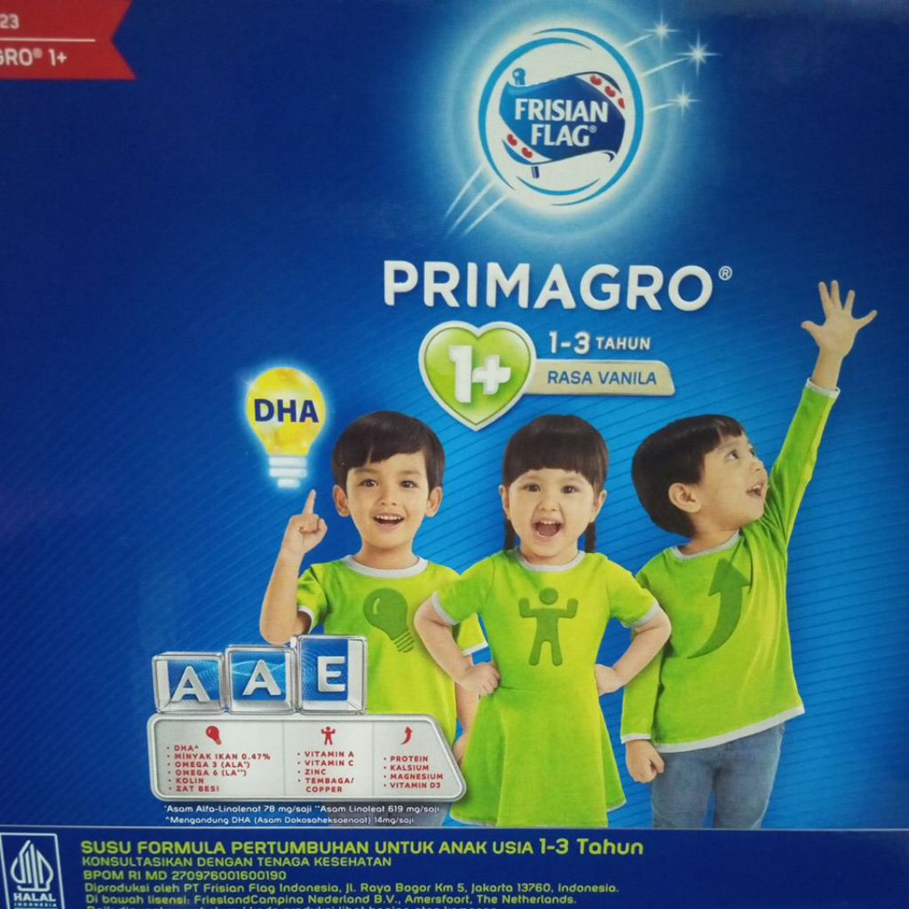 Frisian Flag Primagro 1+  vanila 2000 gr