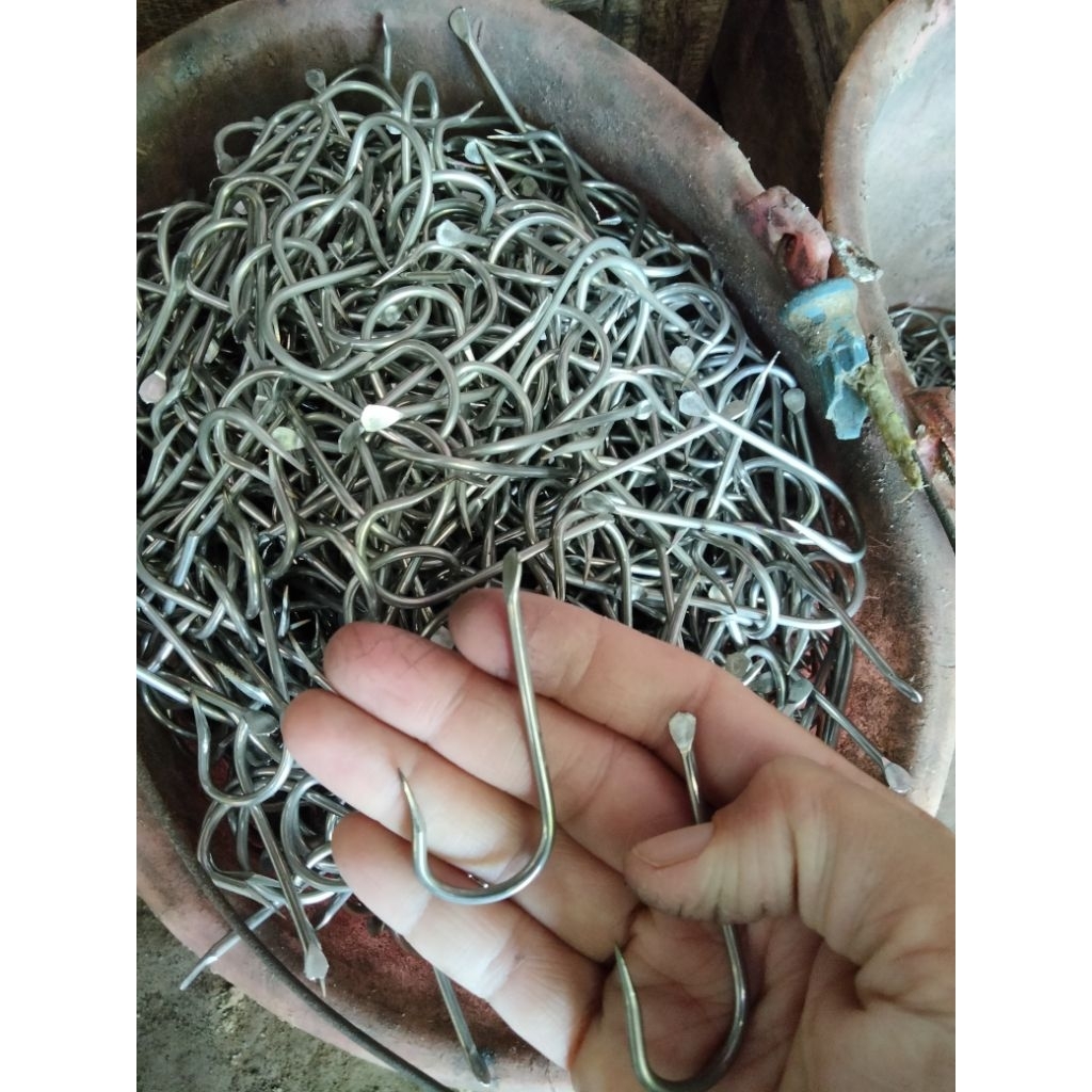 Rawai senggol bulat pipih