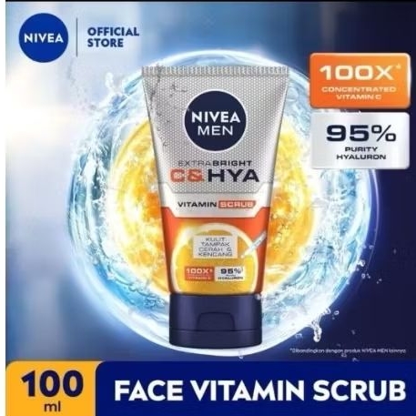 NIVEA MEN extra bright vitamin scrub