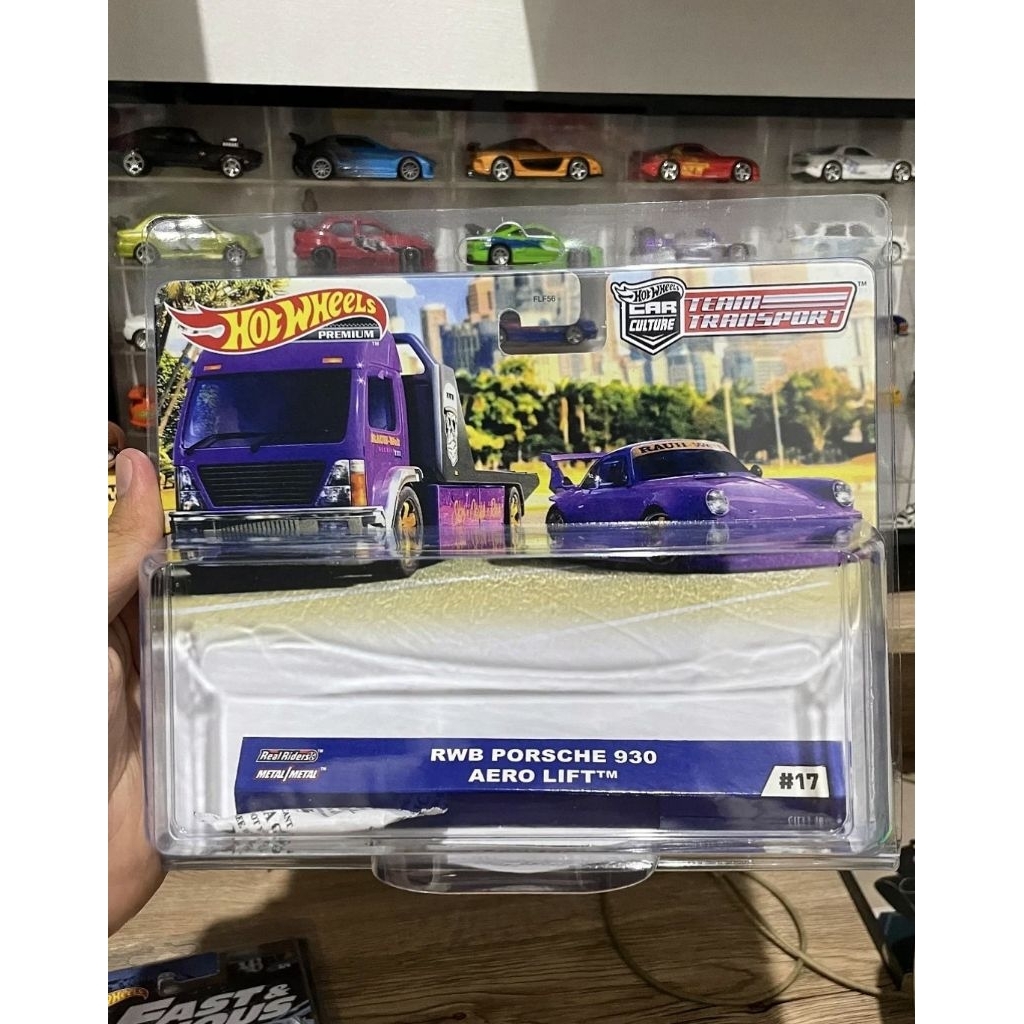 Custom Card Hot Wheels Tim Transport Porsche Rwb