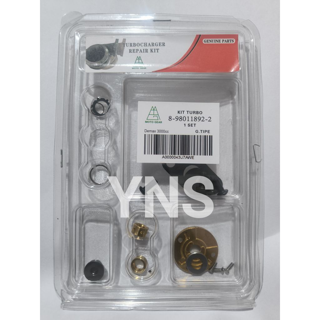 REPAIR KIT TURBO DMAX 3.0 KIT TURBO DMAX 3.0 TURBO KIT D-MAX 3.0