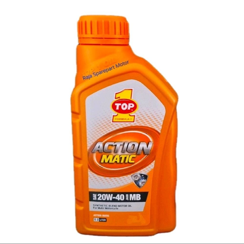 Top 1 Action Matic Oli Top 1 Action Matic 20W-40 Asli Original Top 1
