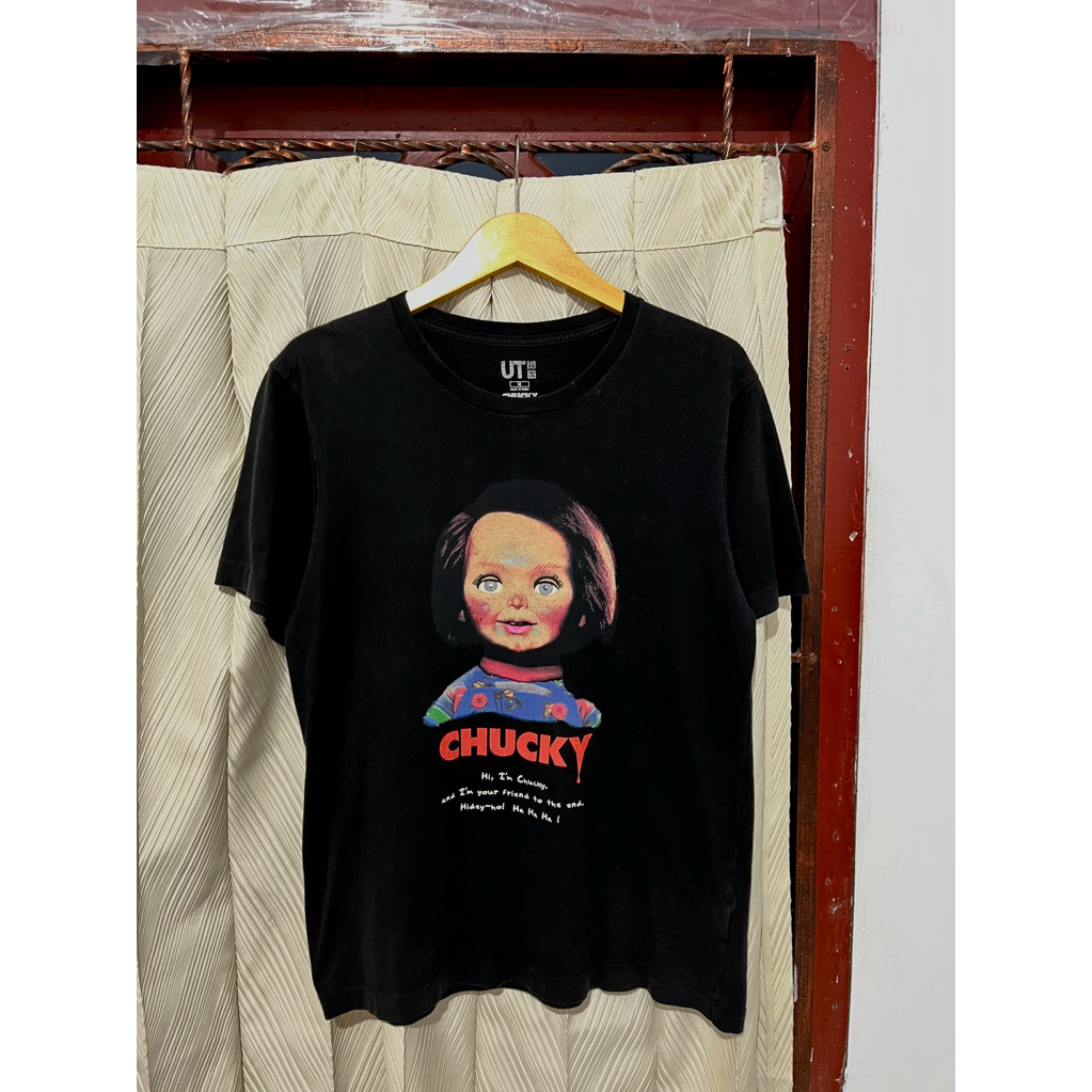 tshirt uniqlo x chucky