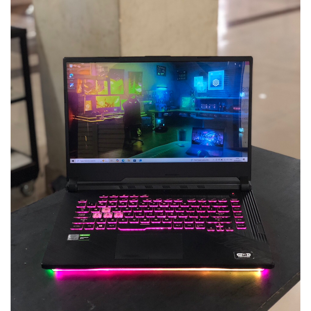 Asus ROG STRIX G512LI i7-10870H Ram 16Gb SSD 512GB GTX 1650ti 4GB