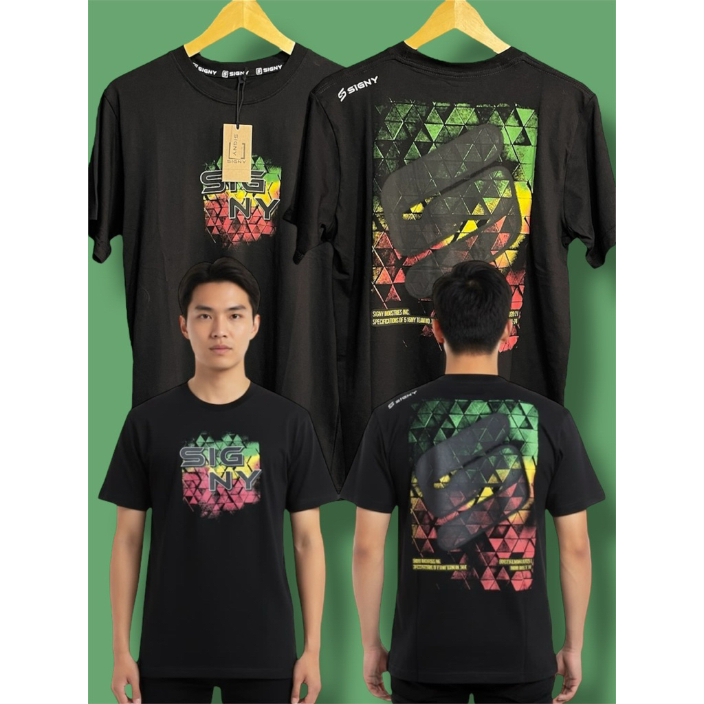 T-shirt baju kaos SIGNY Original brand 010 premium outfit (FREE STIKER)