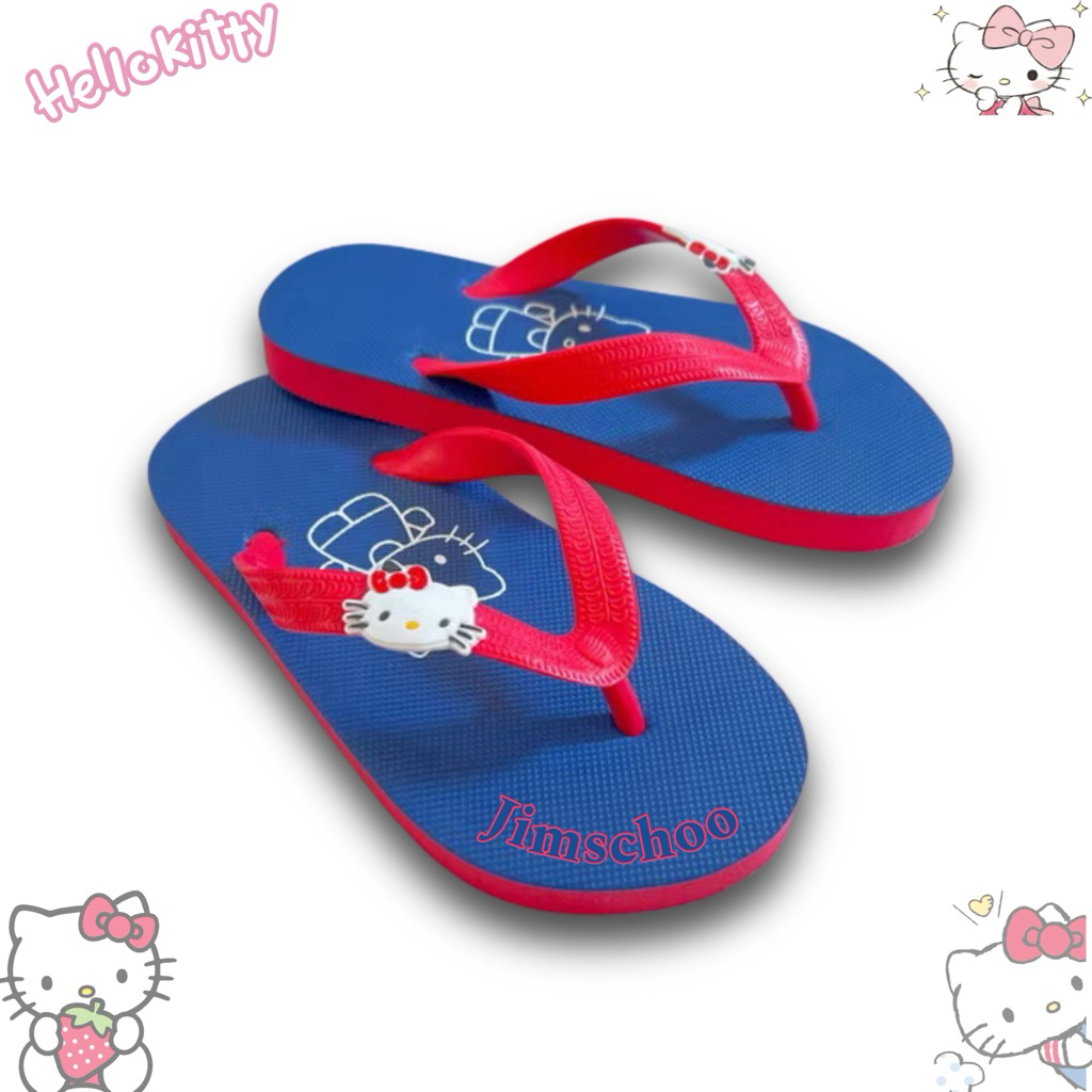 SANDAL JEPIT ANAK LAKI DAN PEREMPUAN  - SANDAL JEPIT KARET JIMSCHOO MOTIF GAMBAR KARAKTER SUPERMAN S