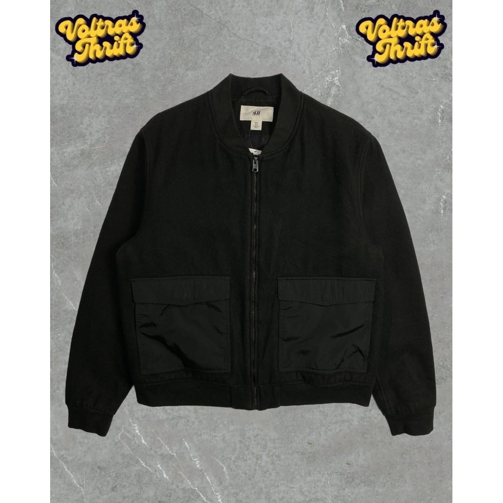 H&M Bomber Wool Jacket