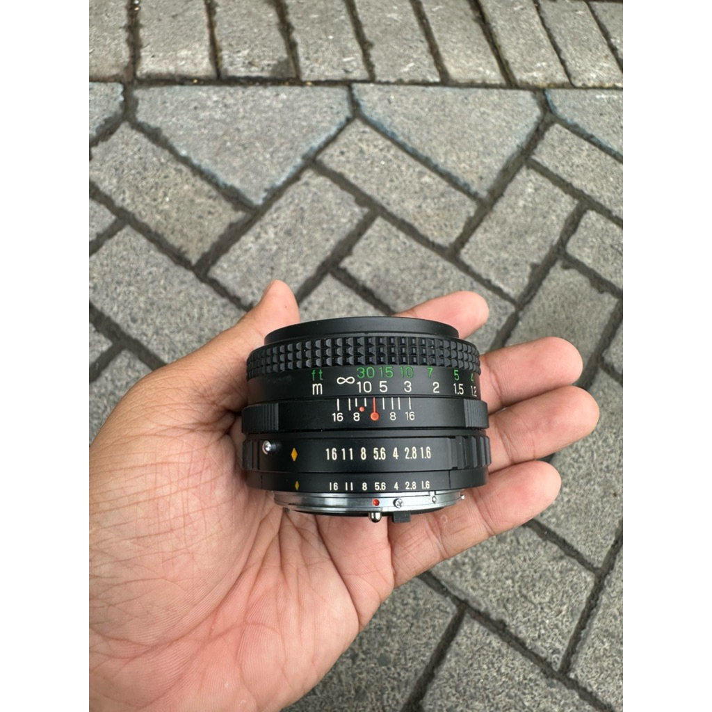 Lensa X-Fujinon 50mm f1.6 DM Manual Mulus
