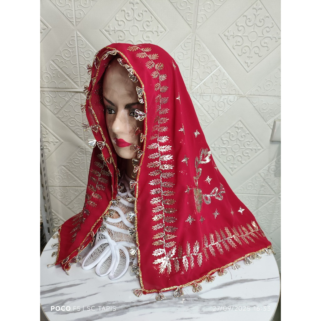 Mantor maduwaro maduaro maduwaroh mudawaroh kumbut tuguk pengantin lampung benang perak tembaga