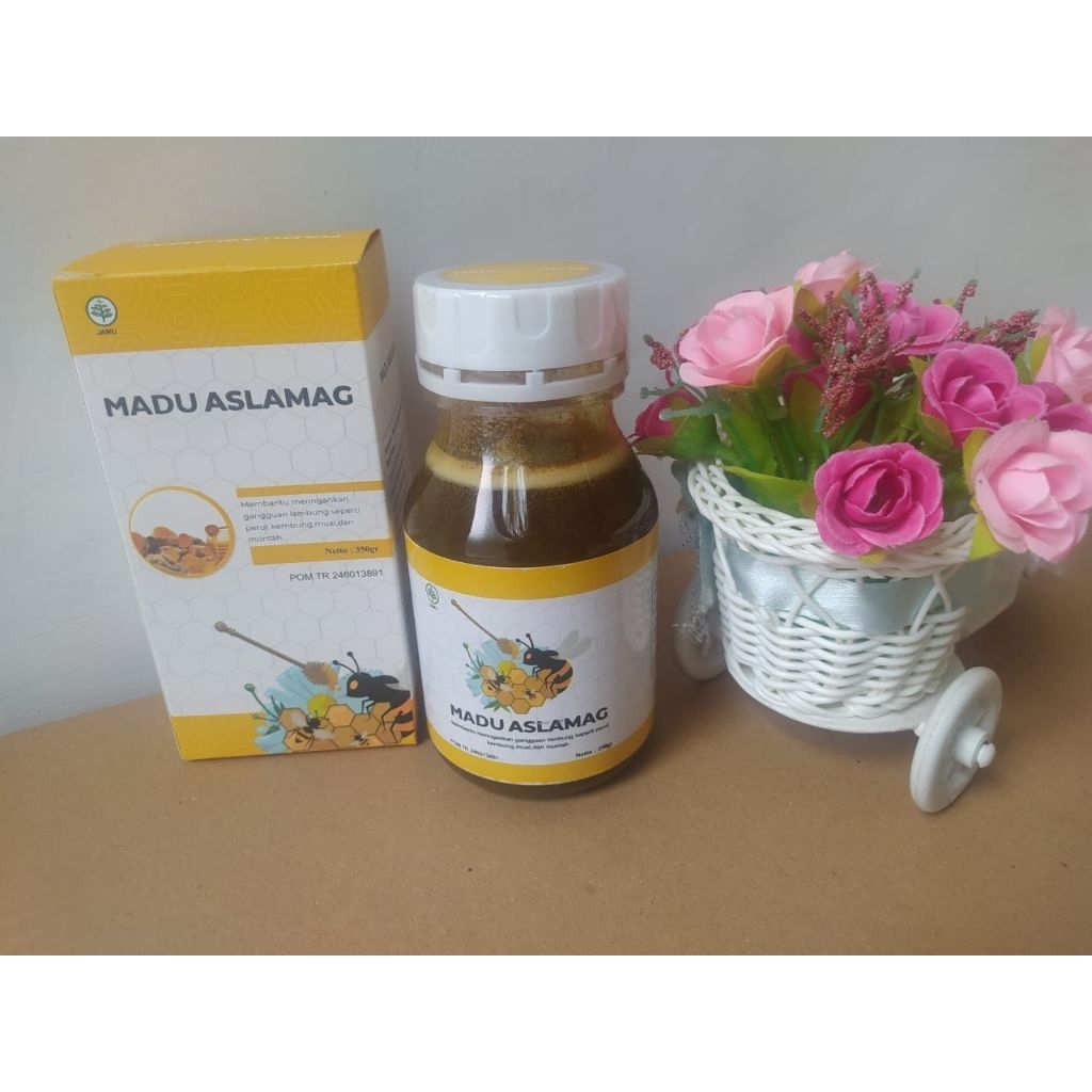 madu aslamag membantu meringankan gangguan lambung perut kembung mual dan muntah