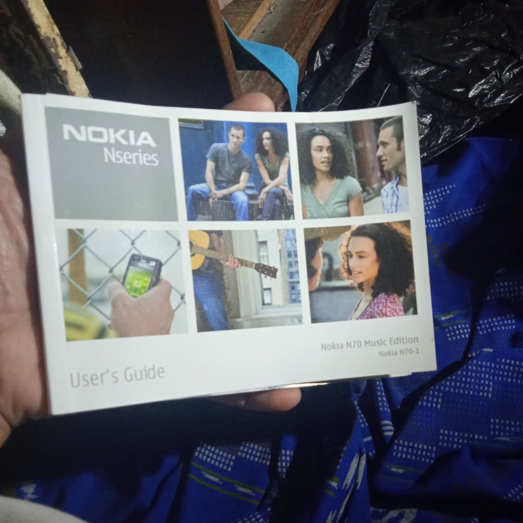 buku Nokia Nseries, Nokia N70 Music Edition,User's Guide, buku bening original