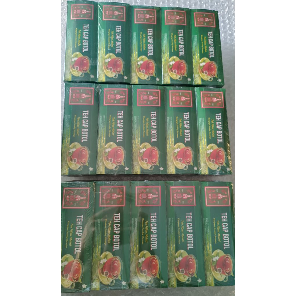 teh celup cap botol 1 dus 10 x 5 box