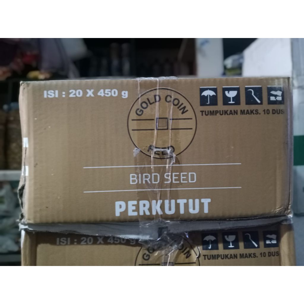 GOLD COIN PERKUTUT 450GRAM 1 DUS ISI 20 PCS