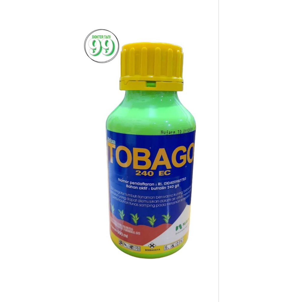 Zat Pengatur Tumbuh ZPT TOBAGO 240 EC Untuk Tembakau - 1 Liter