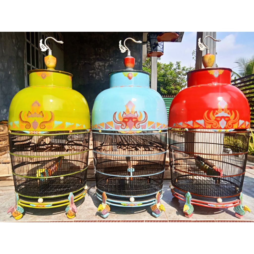 SANGKAR PERKUTUT TENONGAN