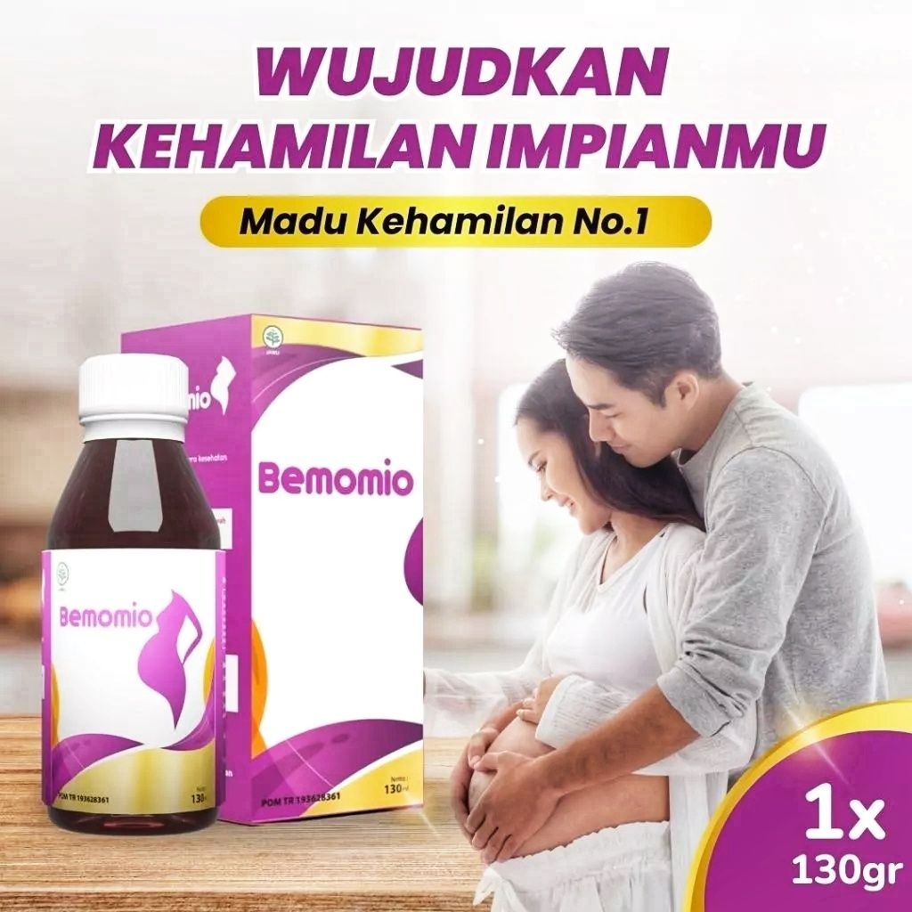 Bemomio Madu Herbal Promil Pasangan | TERMURAH Madu Sehat Alami | Suplemen Herbal Pria & Wanita