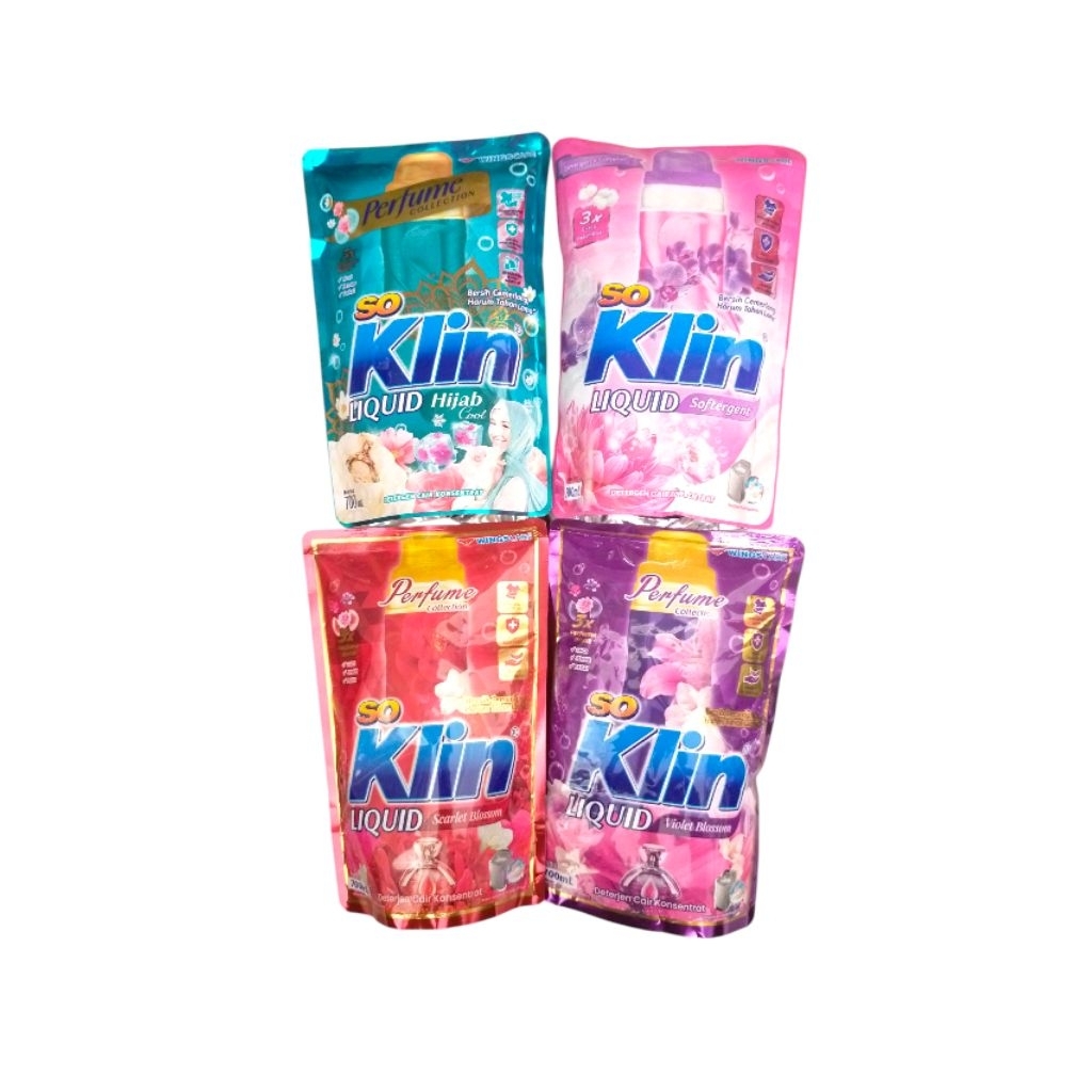 So Klin Violet Blossom 700ml,So Klin Softergent,So Klin Scarlet Blossom, So Klin Hijab Cool