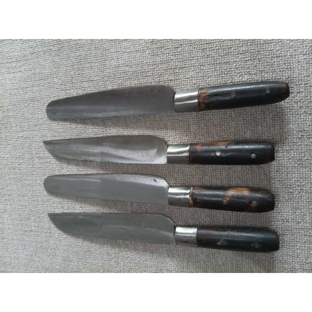 Pisau dapur premium pisau tiger pisau ring pendek murah pisau viral pisau plat baja tajam set pisau