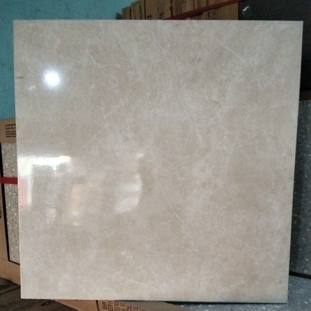 Asia Tile Florida Cream 50x50 Glosy