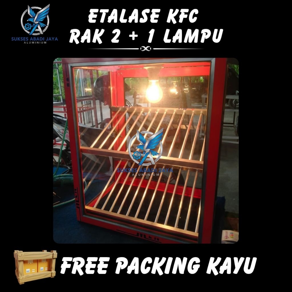 Etalase Kfc/ayam geprek