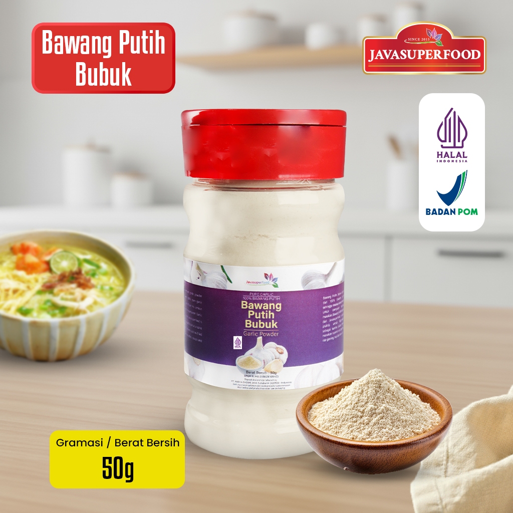 Bawang Putih Bubuk | Garlic Powder | Bubuk Bawang Putih 50g