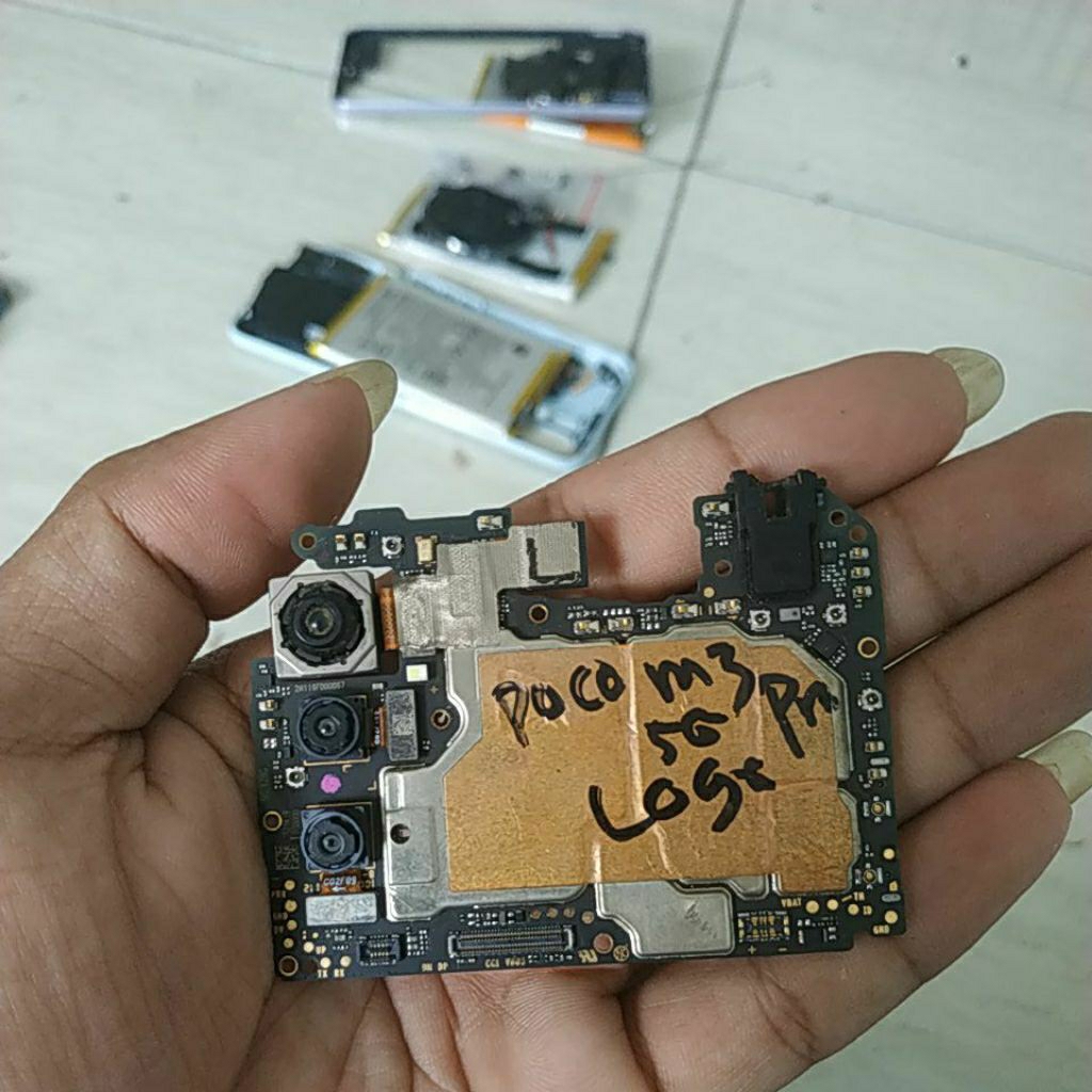 mesin Poco m3 5g pro 6/128,nyala logo kamera lengkap