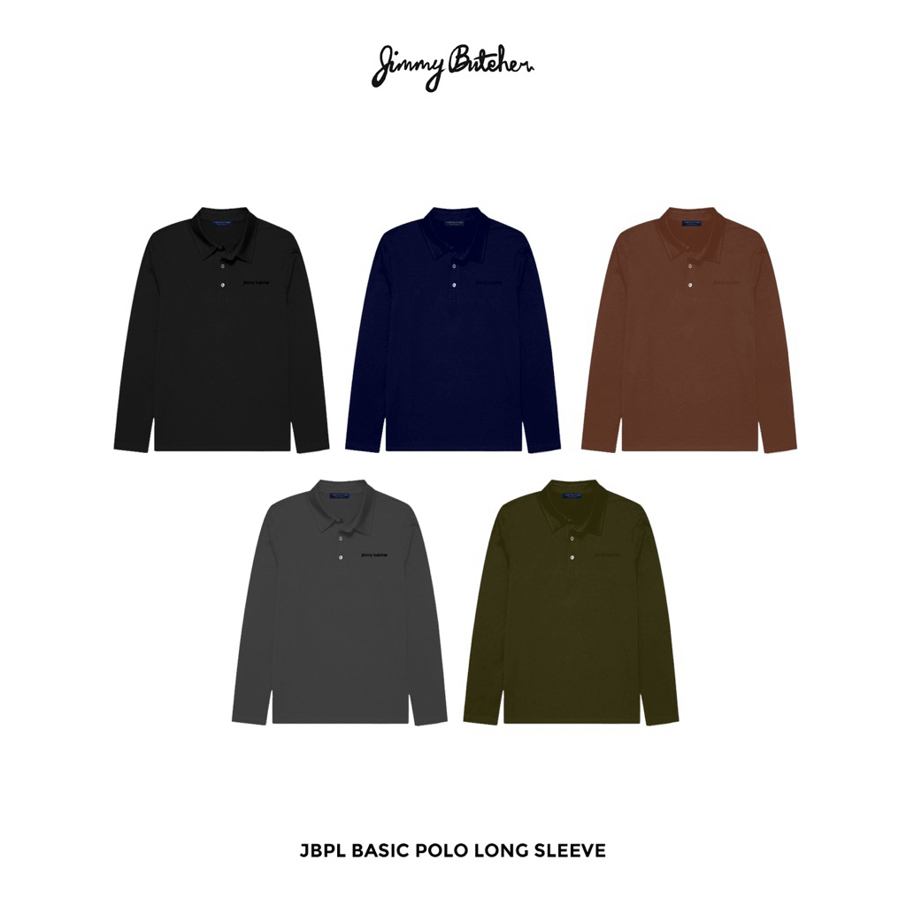 Jimmy Butcher - Basic Longsleeve Polo