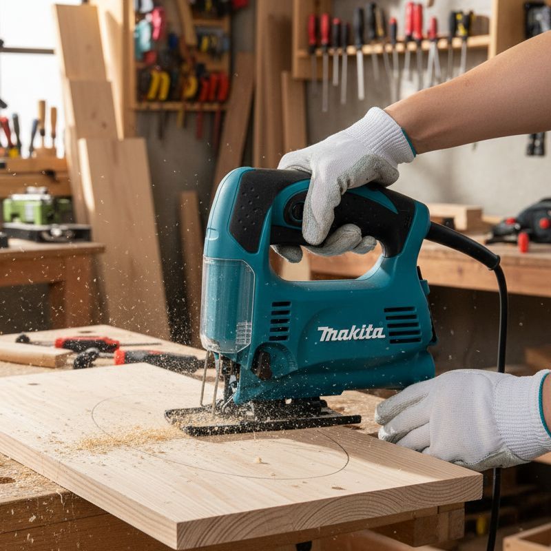 Mesin Gergaji kayu Jig Saw Machine / MIKAYO MESIN JIG SAW