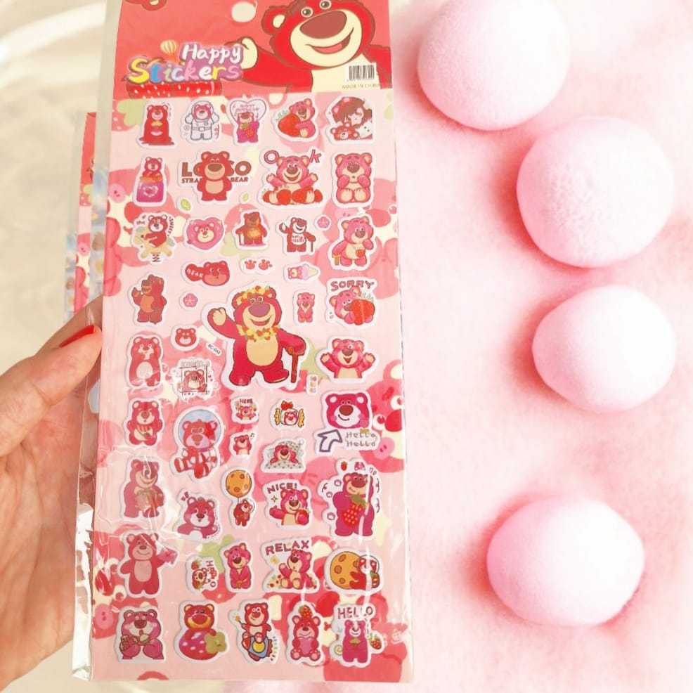 Gambar Tempel Sticker Timbul Stiker Anak Karakter