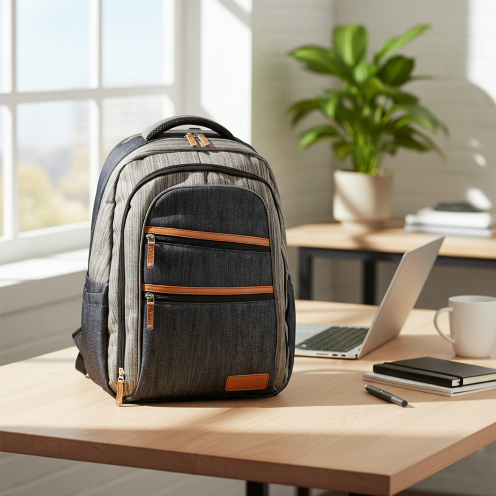 Snobby Office Bag Pria Tas Gendong Backpack Tipe Supreme