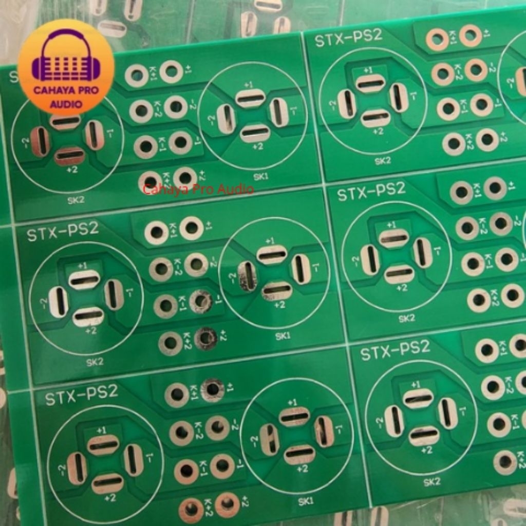 PCB Socket Speakon Double Layer STX