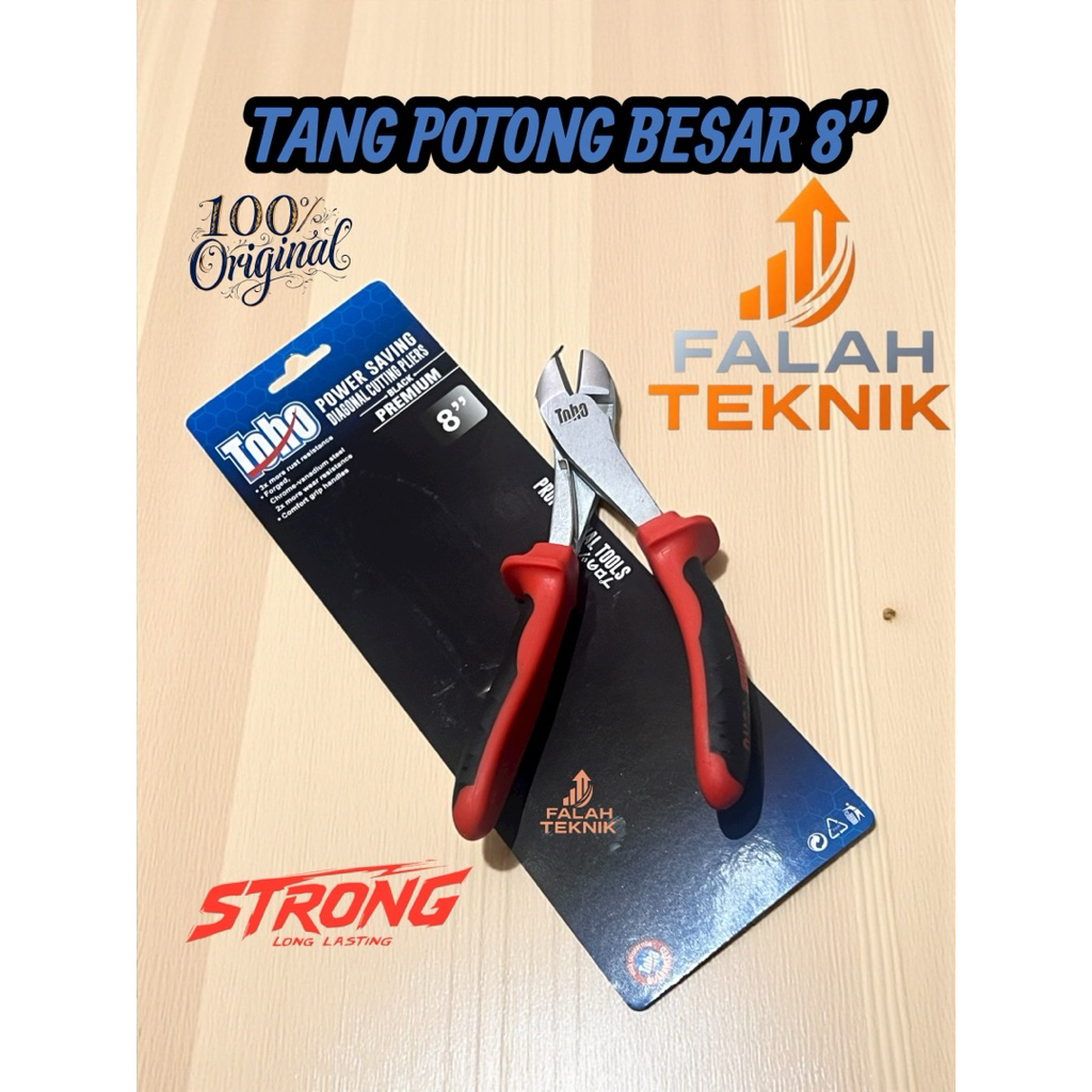 Tang Kombinasi 8 Inch Toho Potong Kabel Potong Kawat Power Saving Plier PRO