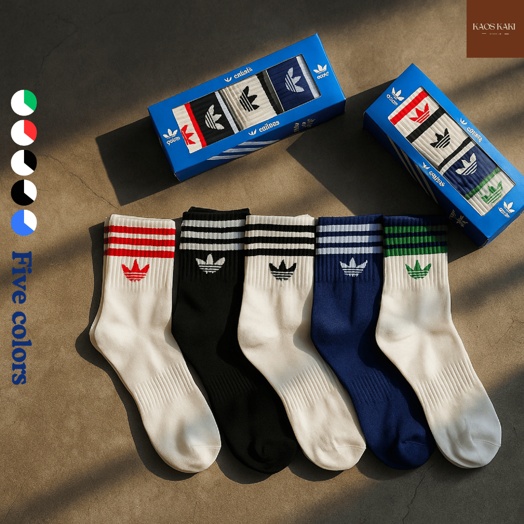 ADIDAS SOCK / ADIDAS ANKEL SOCK / KAOS KAKI ADIDAS PENDEK / KAOS KAKI ADIDAS ORIGINAL BNIB 100% ( CO
