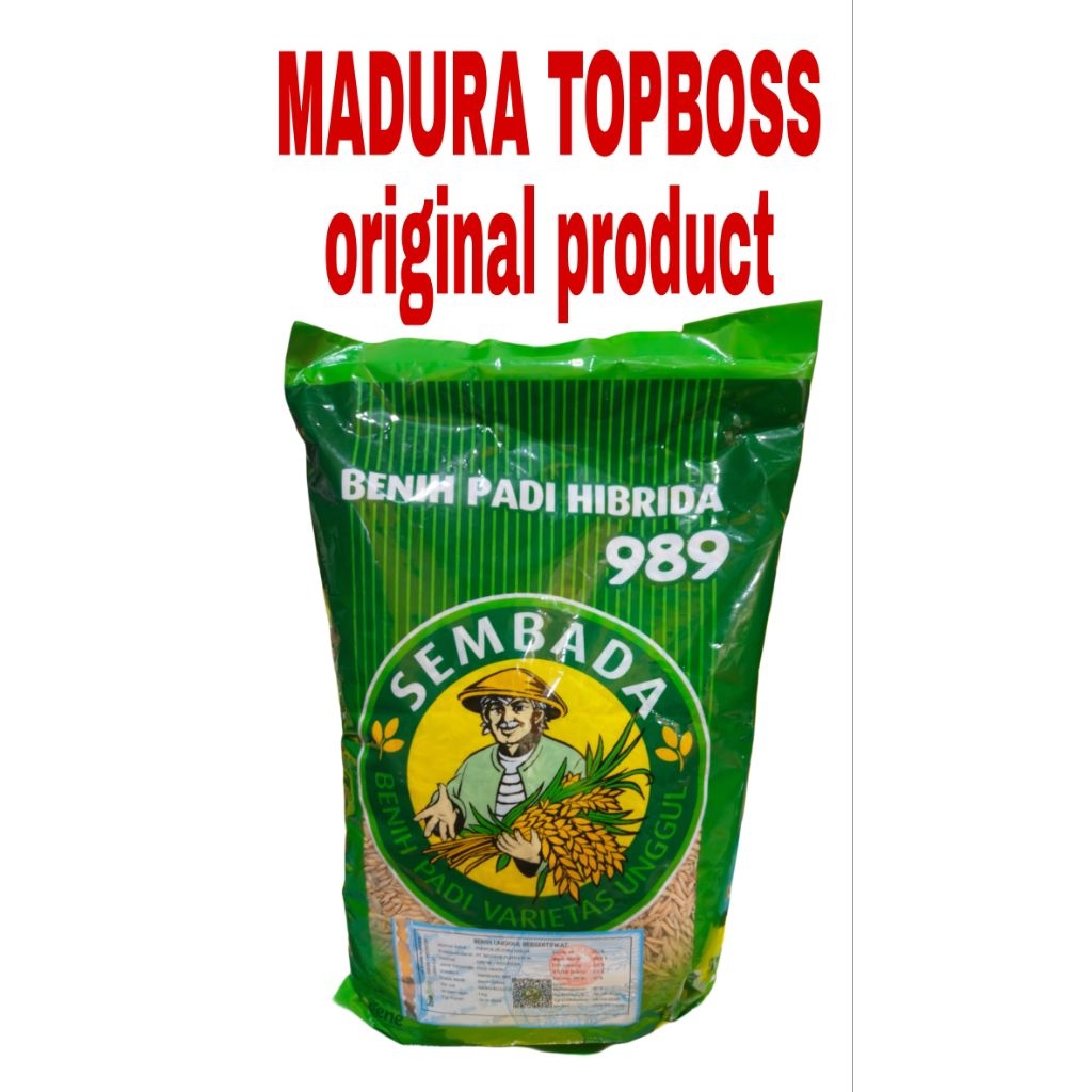 BIBIT PADI SEMBADA989 EXP082026 ORIGINAL