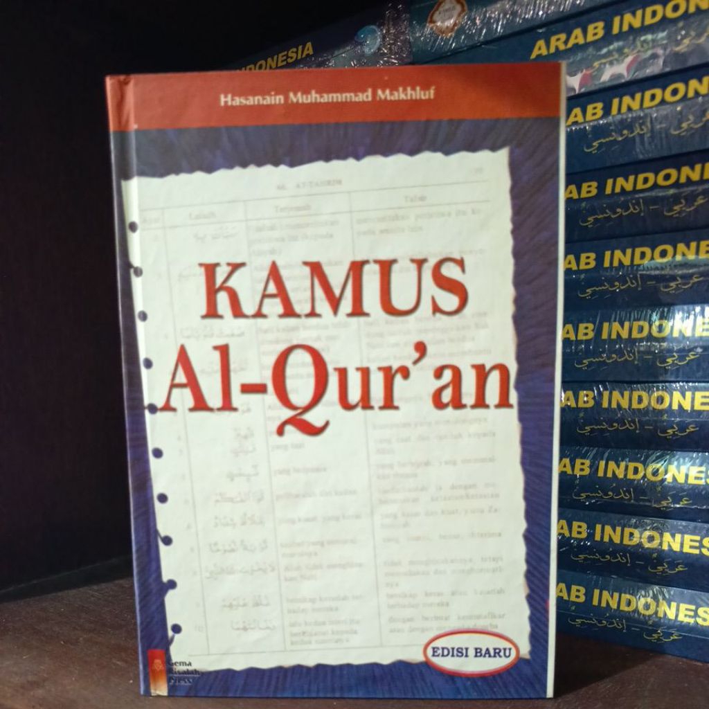 Kamus Al-Quran  menafsirkan Kata-Kata dalam al-Quran