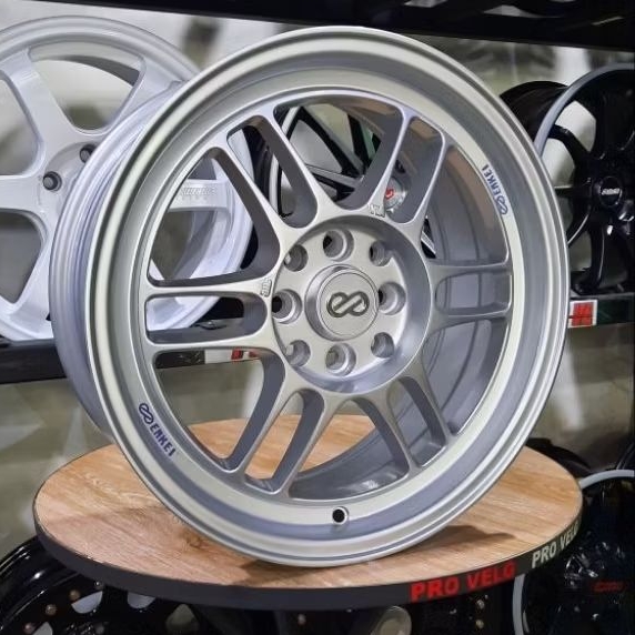 Velg Mobil Ring 15 PCD 4×100/114.3 Rep. Enkei RPF1 Racing Wheel Brave A603X